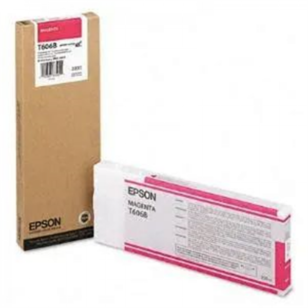 💗 Cartouche EPSON T606B C13T606B00 Magenta 220ml 04/2014 🖨️ Epson