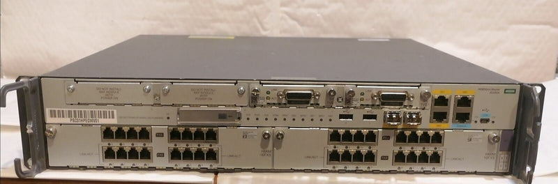 HP MSR3044 AC Routeur JG405A - 2x SIV 1VE1 - 2x HMIM16FXS et 2x PSU PSR300-12A2 Informatique, réseaux:Réseau d'entreprise, serveurs:Routeurs d'entreprise HPE   