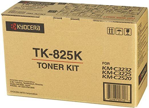 Toner Kyocera TK-825K Neuf Original Noir 15000 pages KM-C4035E KM-C3232 KM-C3225 Informatique, réseaux:Imprimantes, scanners, access.:Encre, toner, papier:Cartouches de toner Kyocera   