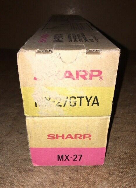 LOT DE 2 ORIGINAL SHARP M/Y MX-27GTMA, MX-27GTYA Informatique, réseaux:Imprimantes, scanners, access.:Encre, toner, papier:Cartouches de toner SHARP   