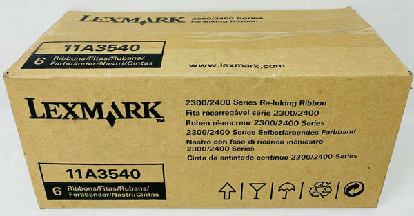 Lexmark Ribbon Cassette Fabric Nylon Black11A3540 X6 Informatique, réseaux:Imprimantes, scanners, access.:Encre, toner, papier:Rubans encreurs Lexmark   