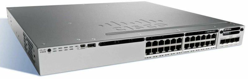 Cisco Catalyst WS-C3850-24P-L V08  PSU 715W et MODULE C3850-NM-2-10G Informatique, réseaux:Réseau d'entreprise, serveurs:Commutateurs, concentrateurs:Commutateurs réseau Cisco   