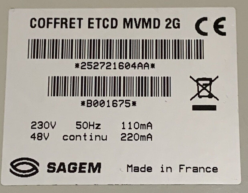 Sagem Coffret ETCD mvmd 2G Informatique, réseaux:Réseau, connectivité domestiq.:Modems Sagem   