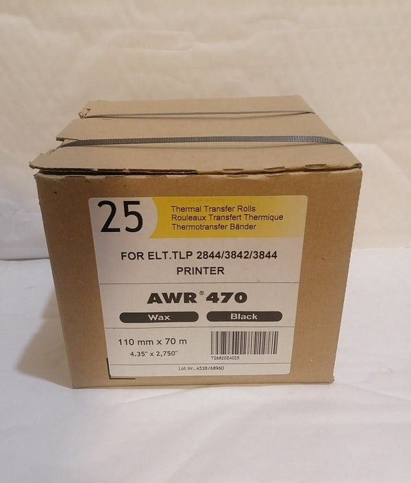 AWR 470 Rouleaux Transfert Thermique X25 Informatique, réseaux:Imprimantes, scanners, access.:Pièces, accessoires:Autres - Sans marque/Générique -   