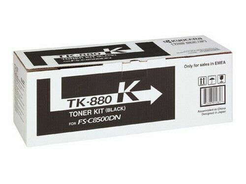 Toner KYOCERA TK-880K Noir Original Neuf 25 000 Pages Pour KYOCERA FS-C8500DN Informatique, réseaux:Imprimantes, scanners, access.:Encre, toner, papier:Cartouches de toner Kyocera   