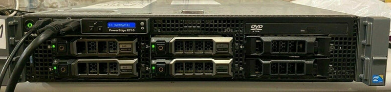 Serveur DELL PowerEdge R710 x2 CPU Intel Xeon E5540 2,53GHZ 240GB RAM 584GB SAS Informatique, réseaux:Réseau d'entreprise, serveurs:Serveurs, clients, terminaux:Serveurs Dell   