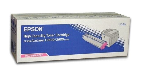 Toner EPSON C13S050227 Original Neuf Magenta 5 000 Pages Pour EPSON C2600 Informatique, réseaux:Imprimantes, scanners, access.:Encre, toner, papier:Cartouches de toner Epson   