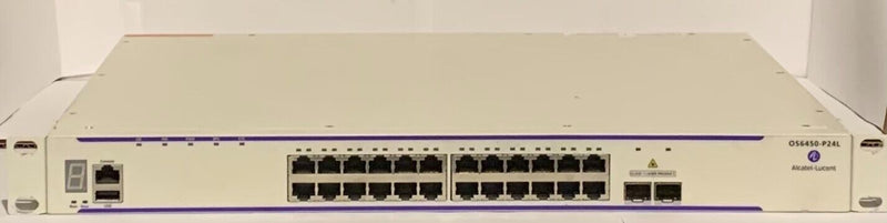 Commutateur LAN Fast Ethernet et Gigabit Alcatel-Lucent OmniSwitch OS6450-P24L Informatique, réseaux:Réseau d'entreprise, serveurs:Commutateurs, concentrateurs:Commutateurs réseau Alcatel-Lucent   