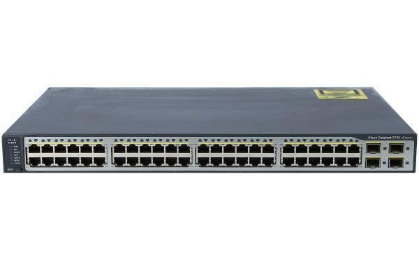 Switch Cisco Catalyst 3750 V2 WS-C3750V2-48TS-E V04 avec cable d alimentation Informatique, réseaux:Réseau d'entreprise, serveurs:Composants de serveur:Autres cisco   