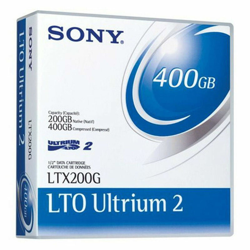 Lot de 9 Sony  LTX 200G LTO Ultrium 2  200 Go/400 Go – Support de stockage Informatique, réseaux:Supports vierges, disques durs:Supports vierges, accessoires:Bandes/cartouches de données Sony   