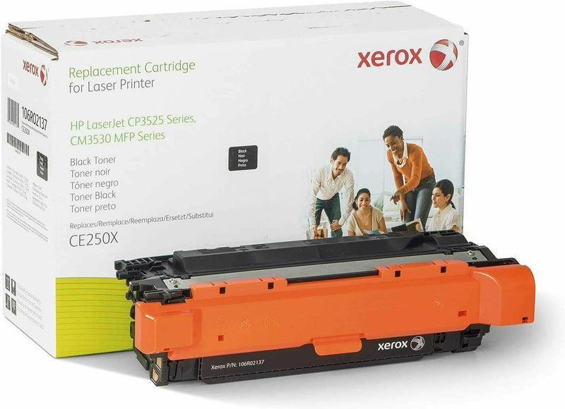 Toner CE250X 11500 Pages Pour  HP Color LaserJet CM2320 MFP,  CP3525 Informatique, réseaux:Imprimantes, scanners, access.:Encre, toner, papier:Cartouches de toner Xerox   