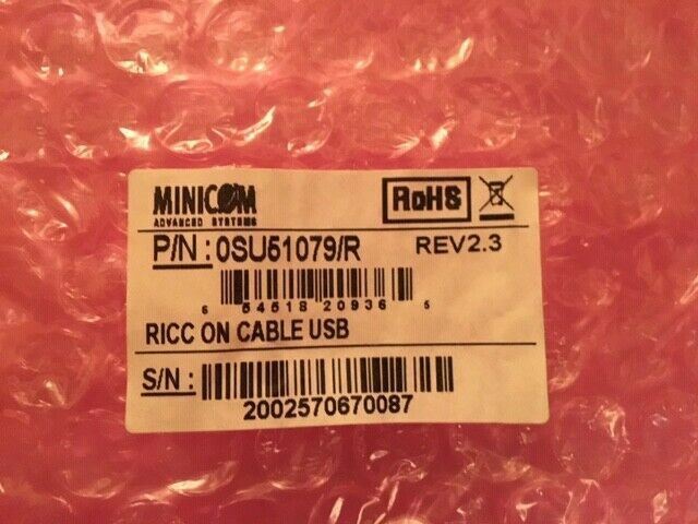 LOT DE 10 Minicom by Tripplite 0SU51079 ROC (RICC on Cable) USB dongle Informatique, réseaux:Réseau d'entreprise, serveurs:Racks, châssis, panneaux:Racks, baies MINICOM   