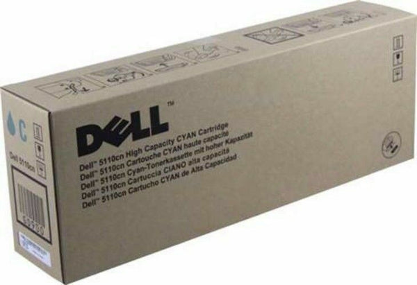 Cartouche de toner DELL GD900 pour Dell 5110cn - Cyan - Original (ouvert) Informatique, réseaux:Imprimantes, scanners, access.:Encre, toner, papier:Cartouches de toner Dell   