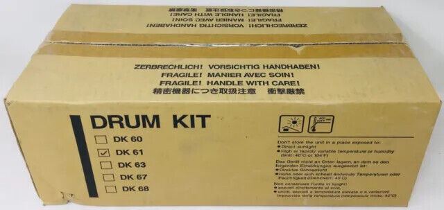 Drum Kit Kyocera DK-61 / DK61 Original Neuf 300 000 Pages Pour Kyocera FS-3800 Informatique, réseaux:Imprimantes, scanners, access.:Pièces, accessoires:Tambours laser Kyocera   