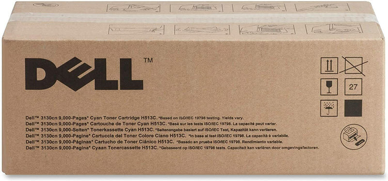 Toner Dell H513C Original Neuf Cyan 9000 Pages Pour DELL 3130cn Informatique, réseaux:Imprimantes, scanners, access.:Encre, toner, papier:Cartouches de toner Dell   
