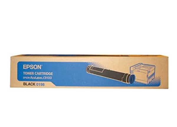 Toner EPSON C13S050198 Original Neuf Noir 15 000 Pages Pour Epson Aculaser C9100 Informatique, réseaux:Imprimantes, scanners, access.:Encre, toner, papier:Cartouches de toner Epson   