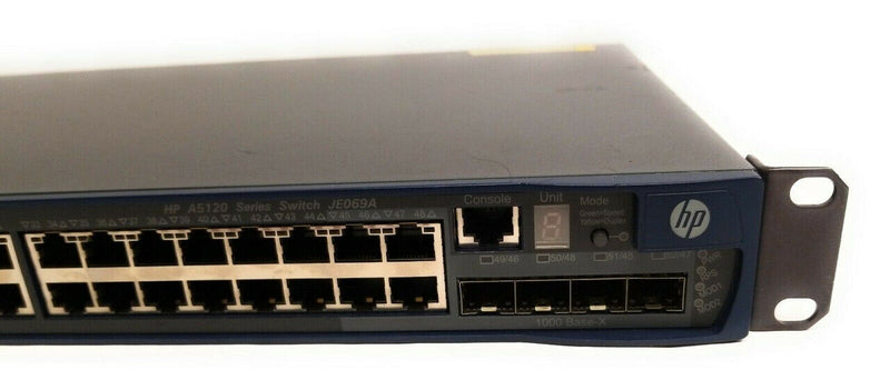 Switch HP A5120-48G EI Switch w2 JE069A Testé Et En Bon Etat Informatique, réseaux:Réseau d'entreprise, serveurs:Commutateurs, concentrateurs:Commutateurs réseau HP   