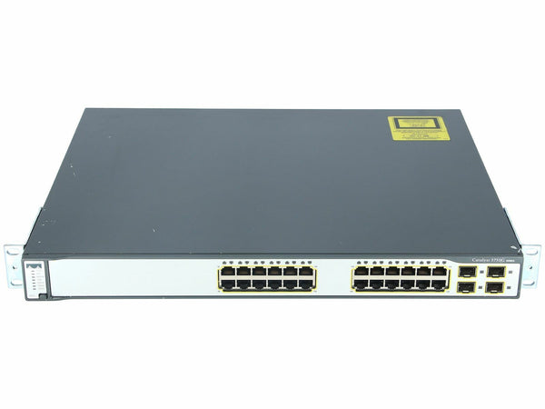 CISCO Catalyst 3750G WS-C3750G-24TS-E1U V05 avec cable d alimentation et racks Informatique, réseaux:Réseau d'entreprise, serveurs:Commutateurs, concentrateurs:Commutateurs réseau CISCO   
