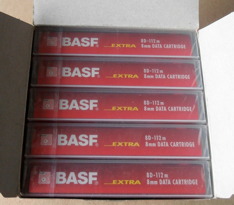 BASF by EMTEC - 8d - 112 m - 8 mm data cartouches - 5 pièces Informatique, réseaux:Supports vierges, disques durs:Supports vierges, accessoires:Bandes/cartouches de données BASF   