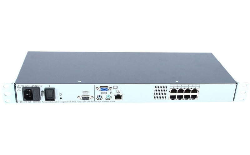 Commutateur KVM HP 336044-B21 Testé Et En Bon Etat Avec Son Câble D'Alimentation Informatique, réseaux:Câbles, connecteurs:KVM: commutateurs HP   