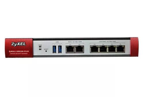 Pare Feu Firewall ZyXEL USG100-PLUS UNIFIED SECURITY GATEWAY Informatique, réseaux:Réseau d'entreprise, serveurs:VPN, firewalls: dispositifs ZyXEL   