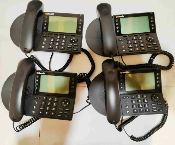 LOT DE 4 SHORETEL IP480 VoIP IP Téléphone Noir Bureau Informatique, réseaux:Réseau d'entreprise, serveurs:Téléphones pro VoIP/IPBX Shoretel   