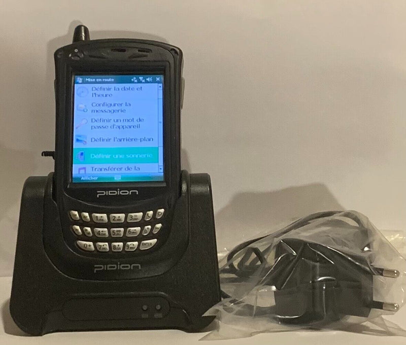 PDA Bluebird Pidion BIP 5000 Avec Son Socle Et Son Chargeur Testé Et Fonctionnel Téléphonie, mobilité:PDAs Bluebird   