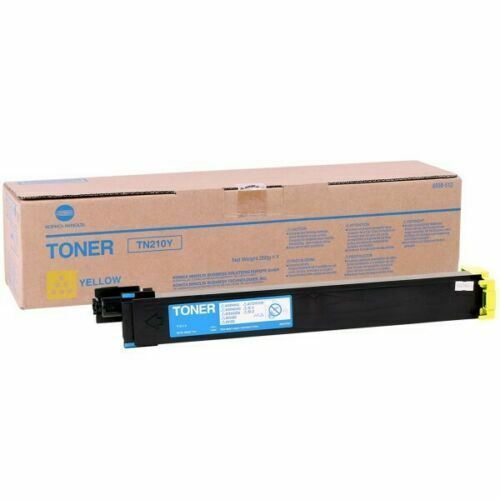 Toner Original KONICA Minolta TN210Y Yellow Computers/Tablets & Networking:Printers, Scanners & Supplies:Printer Ink, Toner & Paper:Toner Cartridges IT And Office   
