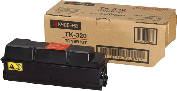 Kyocera TK 320 - Noir - originale - cartouche de toner - pour FS-3900D, 3900DN, 3900DN/KL3, 3900DTN, 4000D, 4000DN, 4000DN/KL3, 4000DTN  KYOCERA   