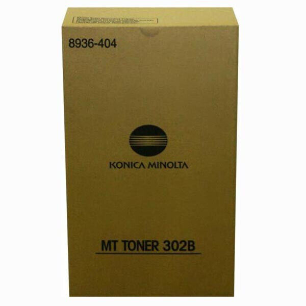 2 Toners Konica Minolta MT 302B 8936-404 Original Neuf Noir 11 000 Pages  Konica Minolta   