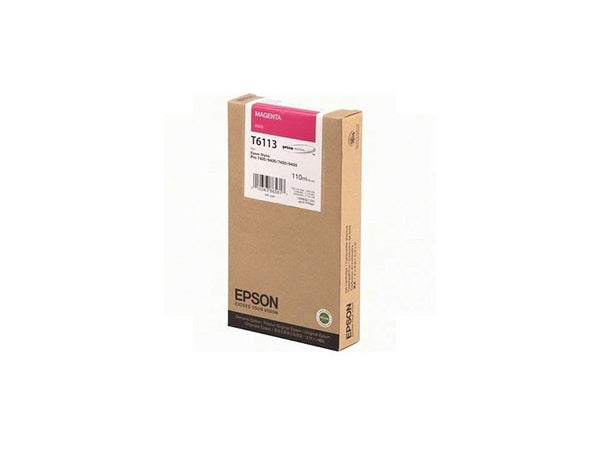 Toner EPSON T6123 / C13T612300 Original Neuf Magenta 220ml Epson Stylus Pro 7400  Epson   