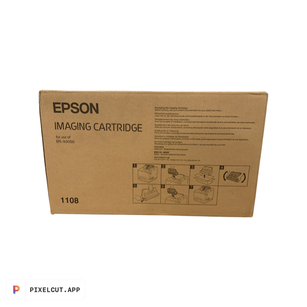 Imaging Cartridge EPSON C13S051108 / 1108 Original Noir Neuf 17 000 Pages  Epson   