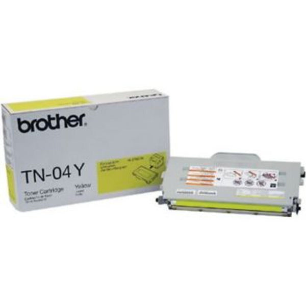 Toner Brother TN-04 Y Original Neuf Jaune 6500 Pages Pour HL-2700CN,MFC-9420CN  Brother   