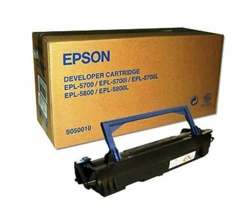 Epson S050010 Toner Original Developer Cartridge Pour EPL-5700/5700L/5800  Epson   