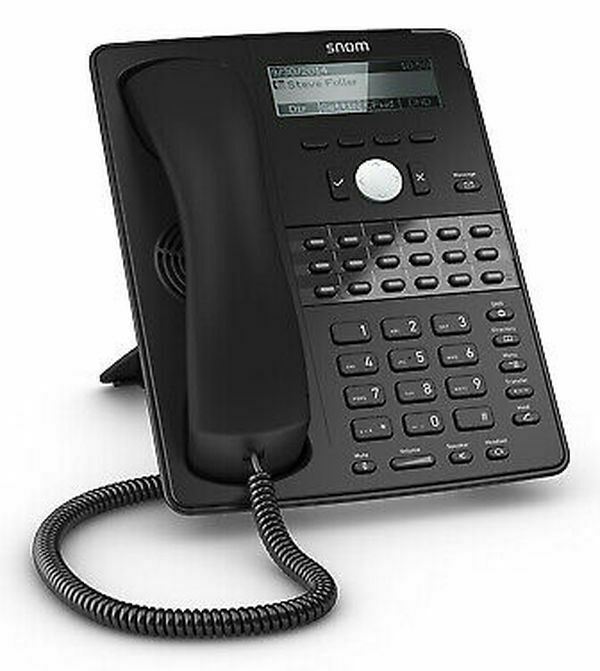 Téléphone Snom D725 IP phone 12 Comptes SIP, Port USB, 18 Touches Programmables  SNOM   