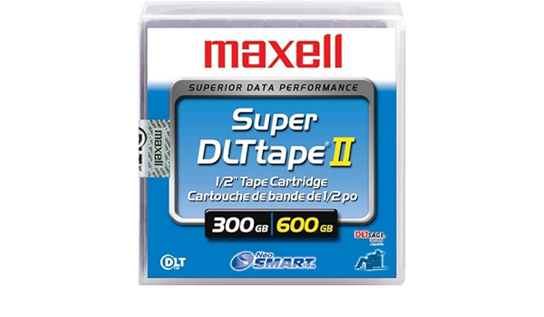 Cassette De Données Maxell Super DLTtape II Original Neuf 300/600gb  Maxell   