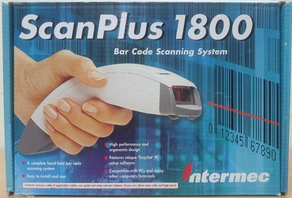 INTERMEC SCANPLUS 1800SR 036005701 Scanner Codes Barres A Main Original Neuf  INTERMEC   