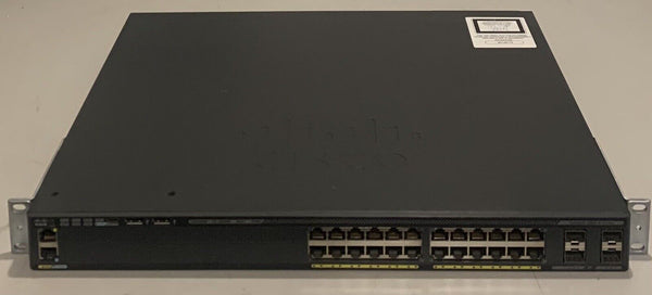 Switch Cisco Catalyst 2960-X Entièrement Gérée WS-C2960X-24PS-L V01  Cisco   